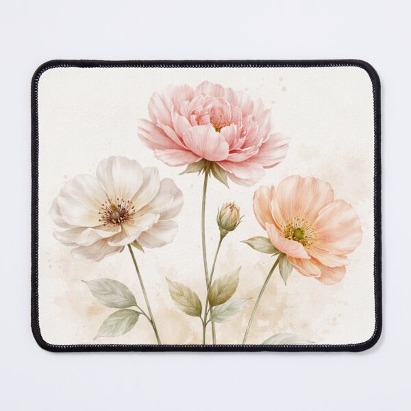 Item preview, Elegant Neutral Floral Wall Art designed and sold by Andrei Cazan.
