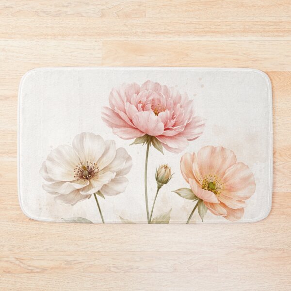 Item preview, Elegant Neutral Floral Wall Art designed and sold by Andrei Cazan.