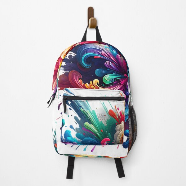 Item preview, Vibrant Abstract Color Explosion Splash Art designed and sold by aiTrendy09.