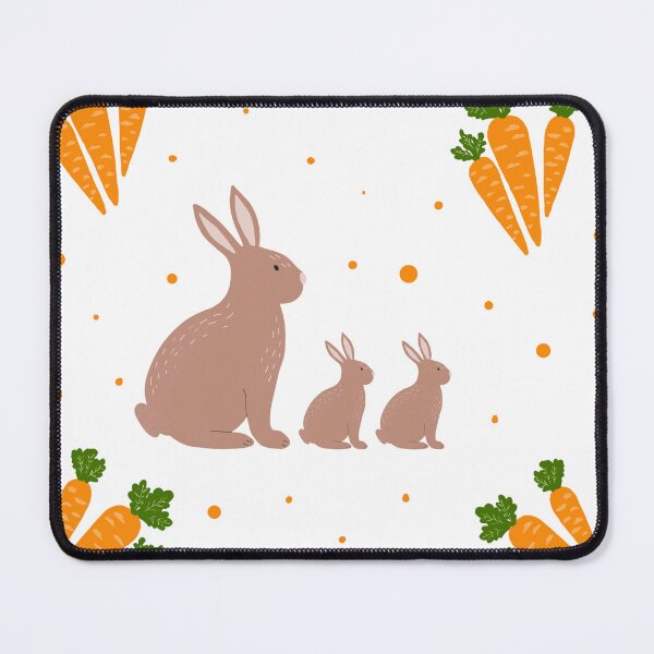 Item preview, Bunnies and carrots designed and sold by Ana Gorozpe.