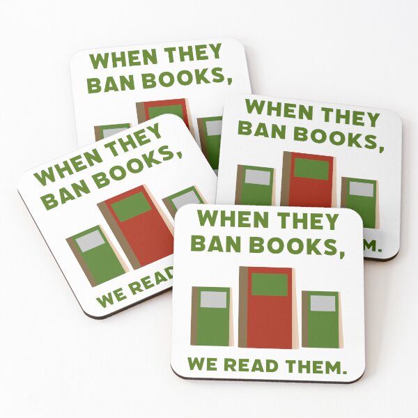 Item preview, When they ban books, we read them.  designed and sold by Rachel the Artist .