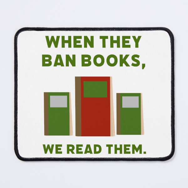 Item preview, When they ban books, we read them.  designed and sold by Rachel the Artist .