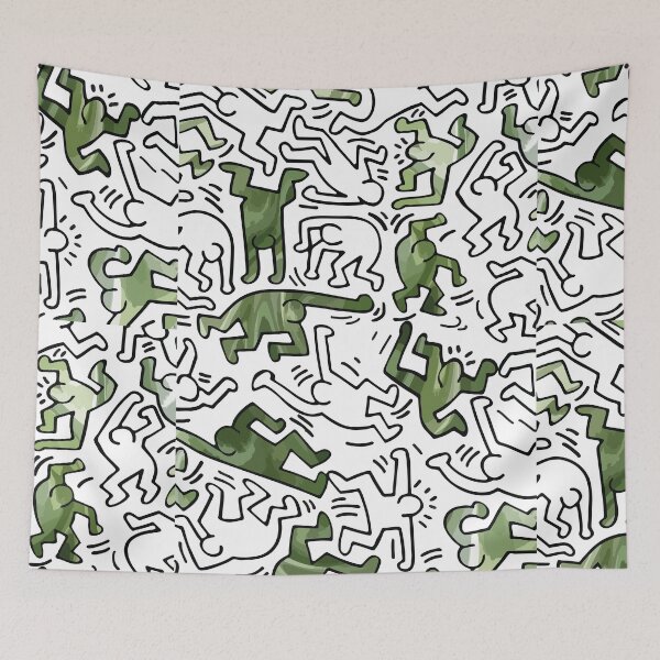 Item preview, Primitive Cave Art Pattern designed and sold by GigiFernan.
