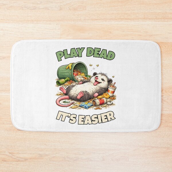 Item preview, Play Dead It's Easier – Funny Opossum Meme, Trash Panda Humor, Lazy Opossum Shirt designed and sold by p-frosty-design.