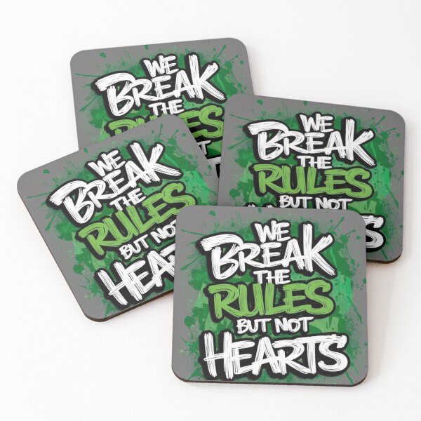 Item preview, We Break The Rules But Not Hearts   designed and sold by Artifyhub55.