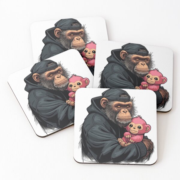 Item preview, monkey designed and sold by wrzos.
