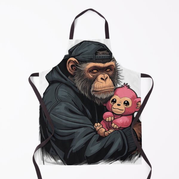 Item preview, monkey designed and sold by wrzos.