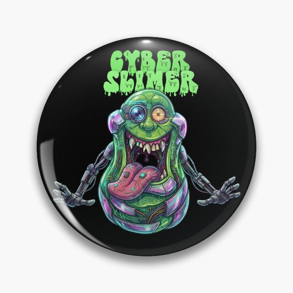 Item preview, Cyber Slimer, Slime, Movie, Fan Art  designed and sold by TululaDreams.