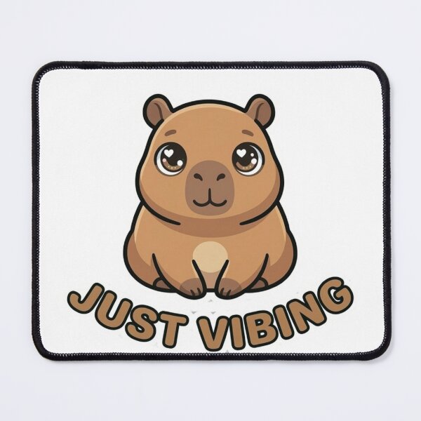 Item preview, Just Vibing Hamster Shirt Cute Hamster T-Shirt Funny Hamster Lover Gift designed and sold by SarcasmThreads.