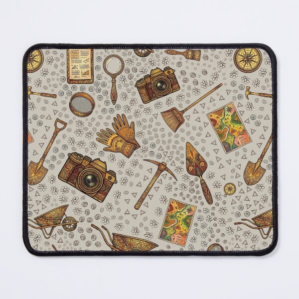 Item preview, Archaeology Toolbox Background Pattern designed and sold by ottrain.