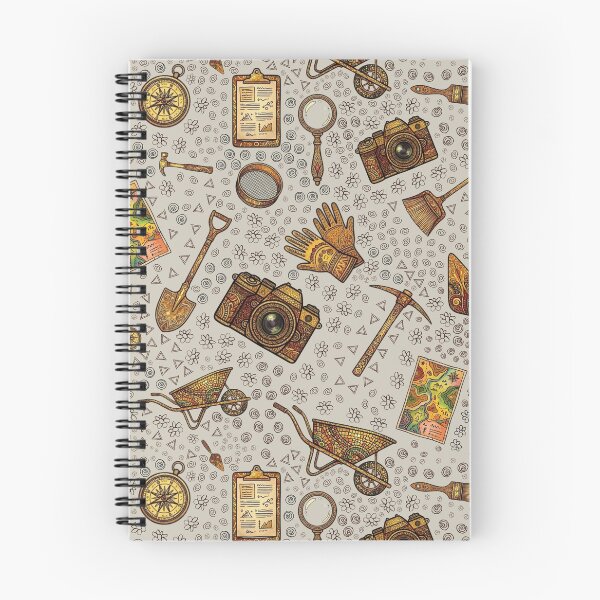 Item preview, Archaeology Toolbox Background Pattern designed and sold by ottrain.