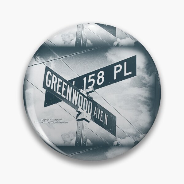 Item preview, Greenwood Avenue & 158th Place, Shoreline, Washington (SPRING 2026 EDITION) designed and sold by The Street Sign Store.