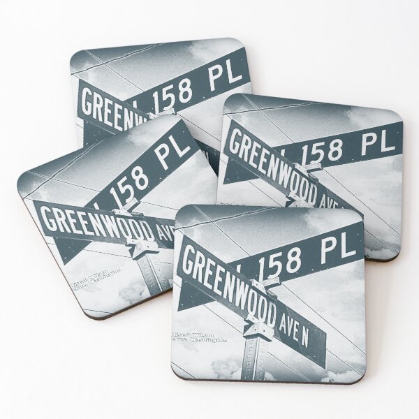 Item preview, Greenwood Avenue & 158th Place, Shoreline, Washington (SPRING 2026 EDITION) designed and sold by The Street Sign Store.