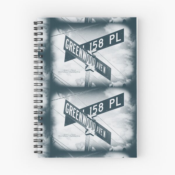 Item preview, Greenwood Avenue & 158th Place, Shoreline, Washington (SPRING 2026 EDITION) designed and sold by The Street Sign Store.