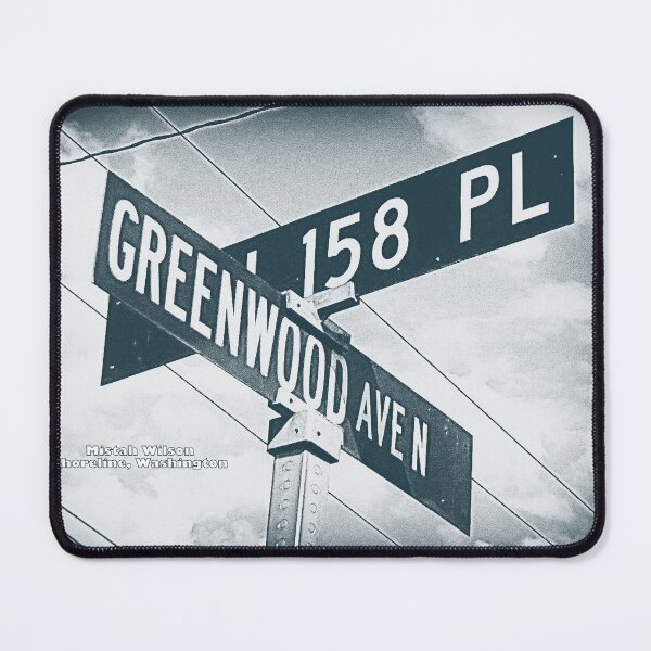 Item preview, Greenwood Avenue & 158th Place, Shoreline, Washington (SPRING 2026 EDITION) designed and sold by The Street Sign Store.