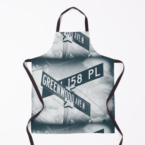 Item preview, Greenwood Avenue & 158th Place, Shoreline, Washington (SPRING 2026 EDITION) designed and sold by The Street Sign Store.