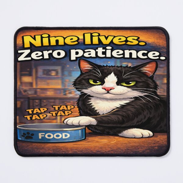 Item preview, Nine lives designed and sold by UnhingedCat Co..