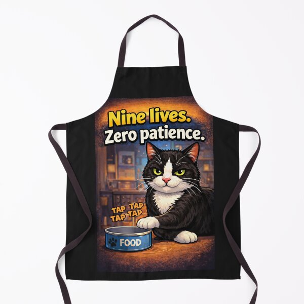 Item preview, Nine lives designed and sold by UnhingedCat Co..