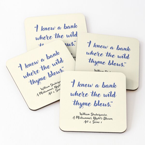 Item preview, Shakespeare Quote designed and sold by CharlottePlaceArt.