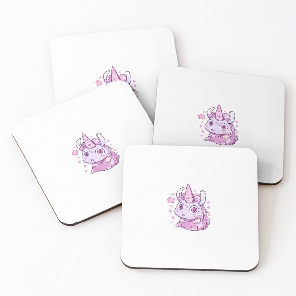 Item preview, Kawaii Unicorn Monster Cute Pastel Fantasy Creature designed and sold by Aura.Creative.