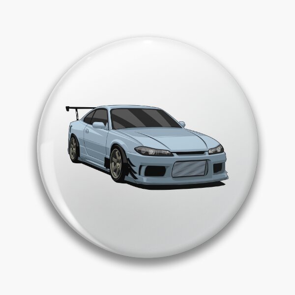Item preview, JDM Drift Car Vector – Nissan Silvia S15 Style Japanese Sports Car Illustration designed and sold by wisnubayuaji.