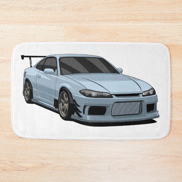 Item preview, JDM Drift Car Vector – Nissan Silvia S15 Style Japanese Sports Car Illustration designed and sold by wisnubayuaji.