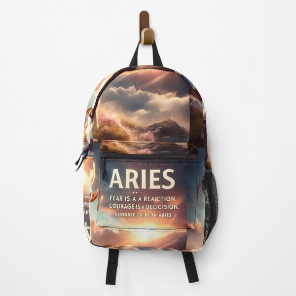 Item preview, Aries Fear Is Reaction Courage Is Decision designed and sold by Zodiac Celestial Art.