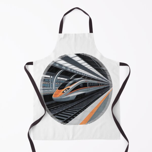 Item preview, Futuristic High Speed Train in Motion designed and sold by aiTrendy09.