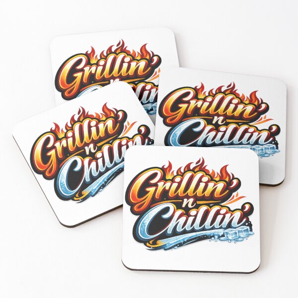Item preview, Grilling and Chilling  designed and sold by ttuniques.