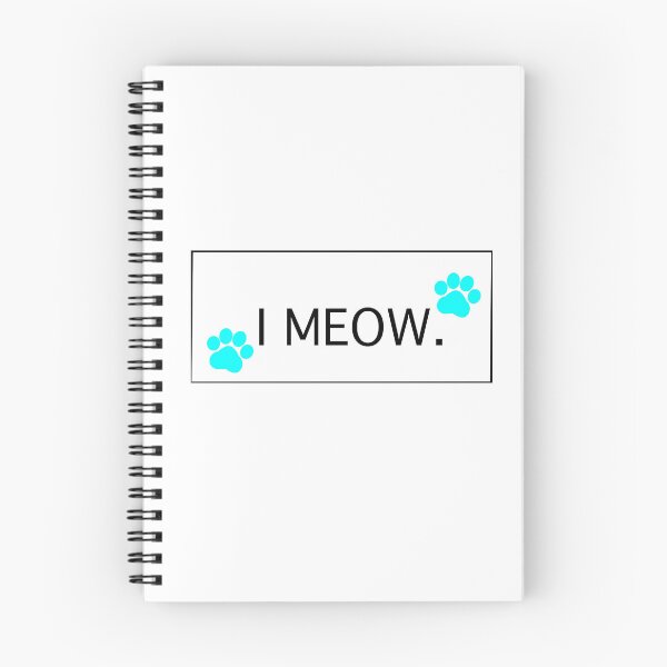 Item preview, “ I Meow” Aqua Cat Paws I Meow Cat lovers Cat addicts Cat mamas Cat Owners  designed and sold by OneCatShop.