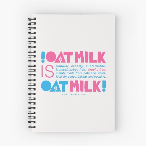Item preview, Oat Milk designed and sold by Macaco-Vegan-Design.