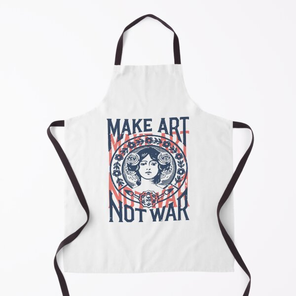 Item preview, Make Art Not War designed and sold by Steele-Art.