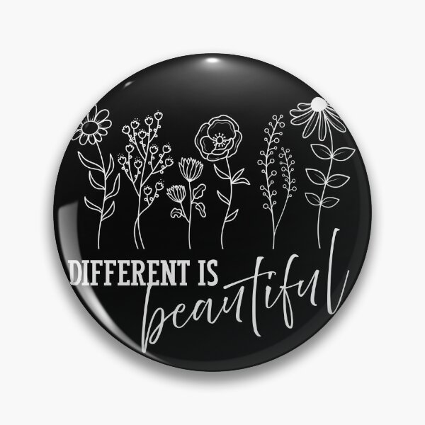 Item preview, Different Is Beautiful – Diversity Floral Line Art designed and sold by A-Szczesniak.