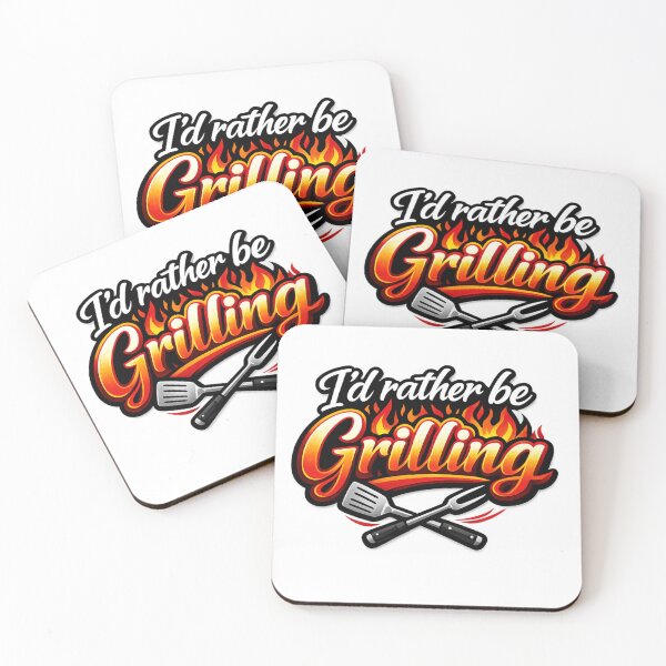 Item preview, I'd Rather Be Grilling  designed and sold by ttuniques.