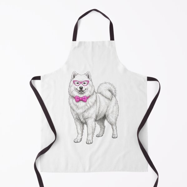 Item preview, Preppy Samoyed Mom Mother's Day Watercolor Pink Bow Sunglasses Dog Gift designed and sold by EvrmoodCo.