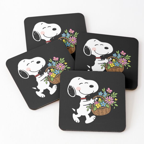 Item preview, Snoopy Flowers designed and sold by khallidaart.