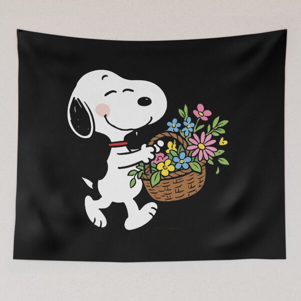 Aperçu de l'œuvre Fleurs de Snoopy créée et vendue par khallidaart.