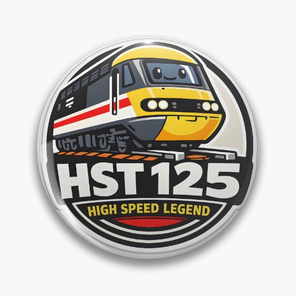 Item preview, InterCity 125 HST High Speed Legend Retro British Train Design designed and sold by D S DESIGNS .
