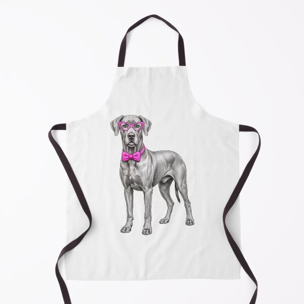 Item preview, Preppy Great Dane Mom Mother's Day Watercolor Pink Bow Sunglasses Dog Gift designed and sold by EvrmoodCo.
