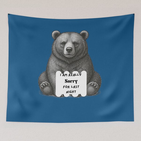 Item preview, I Am Really Sorry For Last Night Funny Panda – Cute Apology Panda Design designed and sold by Negisandeep studio.
