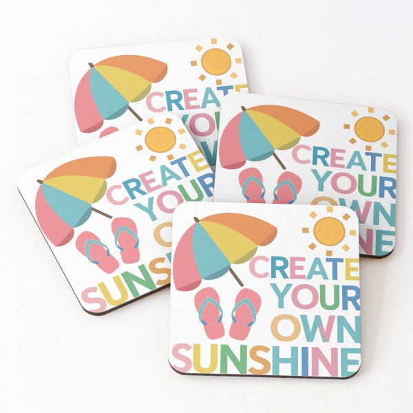 Item preview, Create Your Own Sunshine – Colorful Summer Beach designed and sold by KateVil.