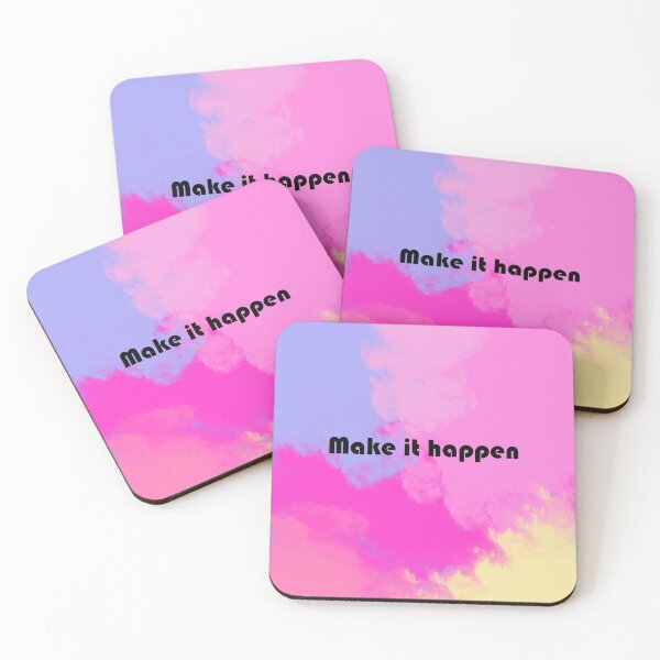 Item preview, Make it happen - pink designed and sold by diamondqueenmindset.