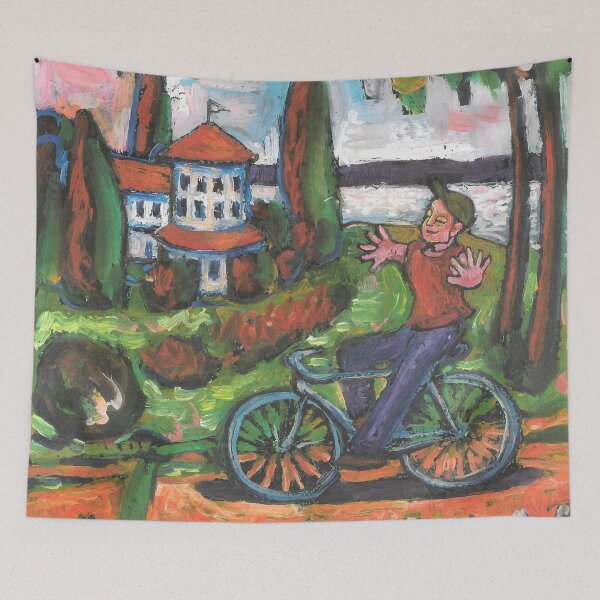 Item preview, BLISSFUL BIKING designed and sold by KolbStudios.