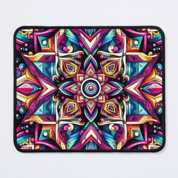 Item preview, Vibrant Mandala – Geometric Symmetry Emblem Design designed and sold by Dogandesighn.