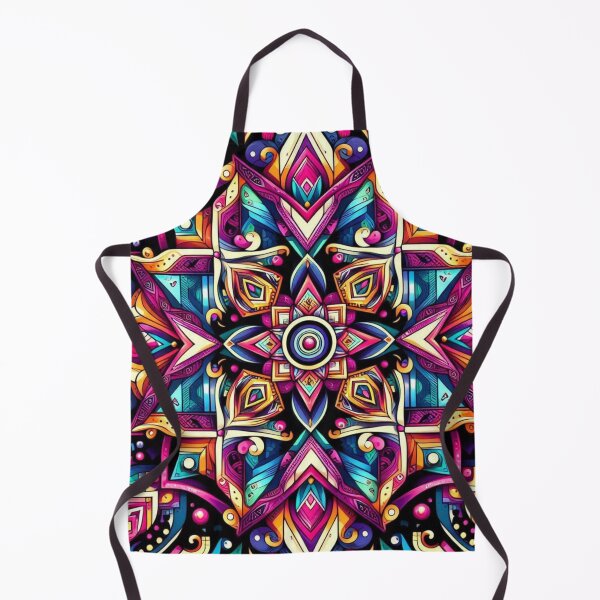 Item preview, Vibrant Mandala – Geometric Symmetry Emblem Design designed and sold by Dogandesighn.