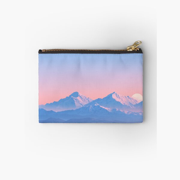 Item preview, Minimalist Mount McKinley Mountain, Nature Landscape, Sunrise Mount McKinley designed and sold by PandaKunst.