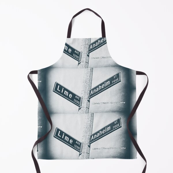 Item preview, Lime Avenue & Anaheim Street, Long Beach, CA (Spring 2026 Edition) designed and sold by The Street Sign Store.