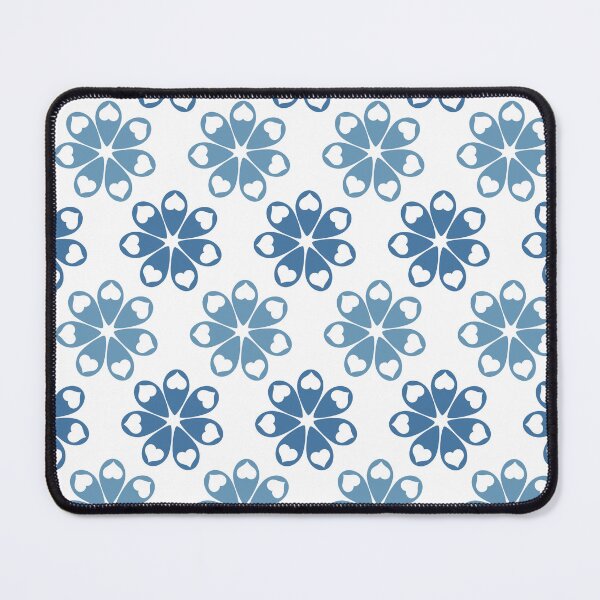 Item preview, Blue & White Love Tears Flowers on White designed and sold by Digitalmyth's Designs.