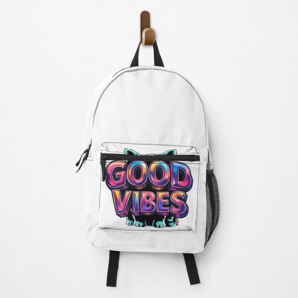 Item preview, The cat with good vibes, lively and colorful designed and sold by Good-Vibes-Off.