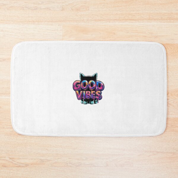 Item preview, The cat with good vibes, lively and colorful designed and sold by Good-Vibes-Off.